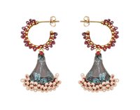 Earrings Ayala Bar Woman Summer Skies in Metal Alloy Cristallo H2394